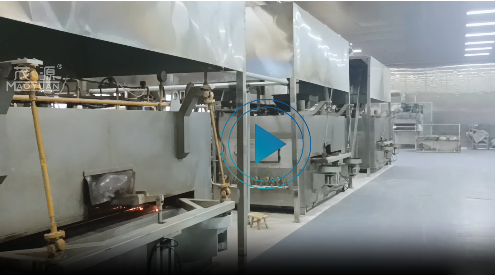 裹衣烘烤生產(chǎn)線